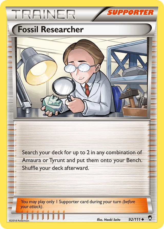 Fossil Researcher — Furious Fists #92
