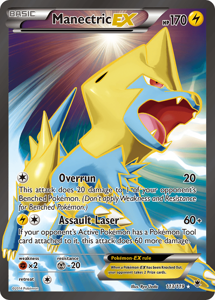 Manectric-EX — Phantom Forces #113
