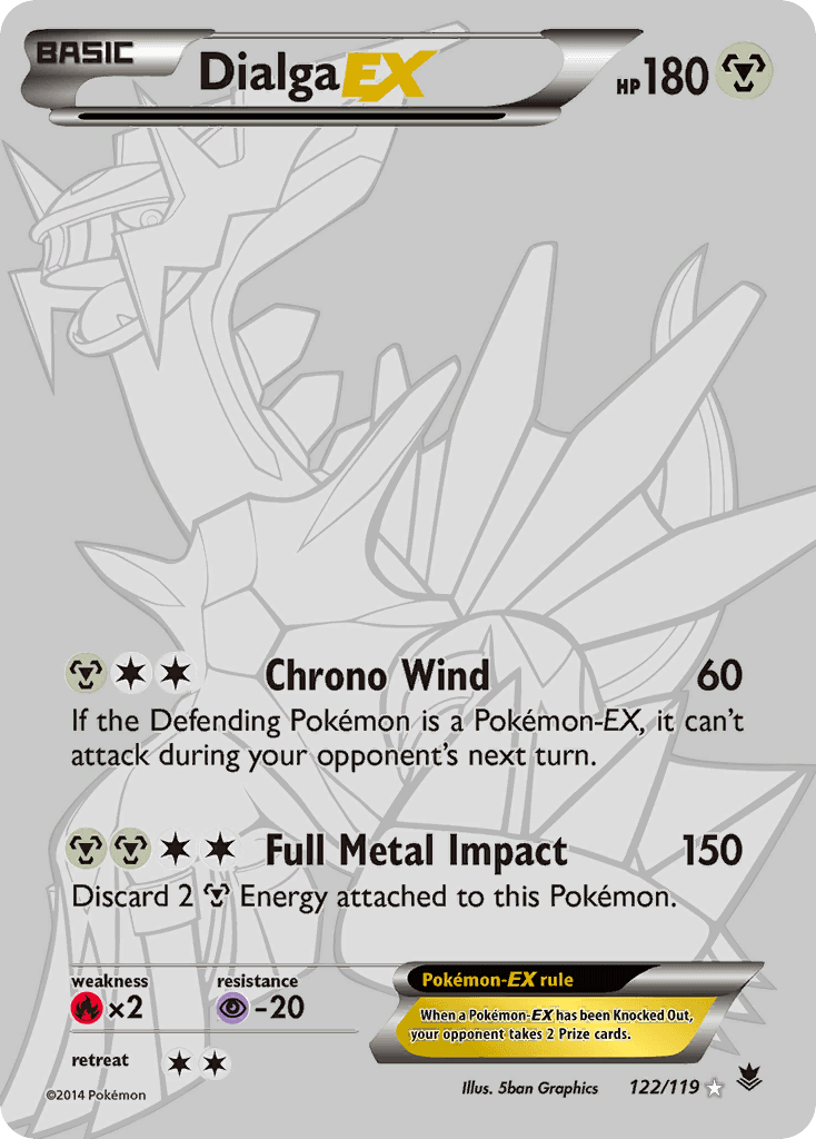 Dialga-EX — Phantom Forces #122