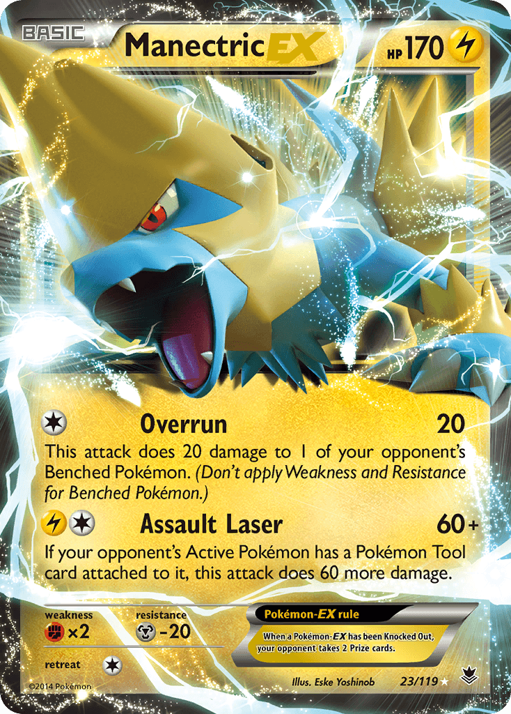 Manectric-EX — Phantom Forces #23