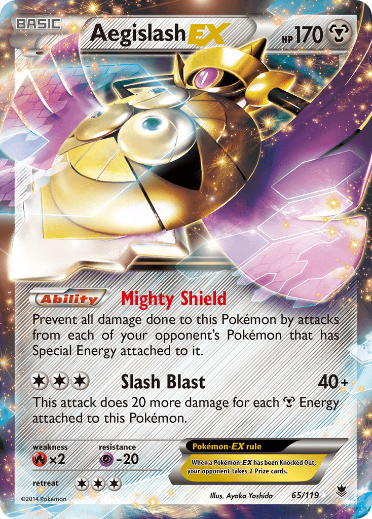 Aegislash-EX — Phantom Forces #65
