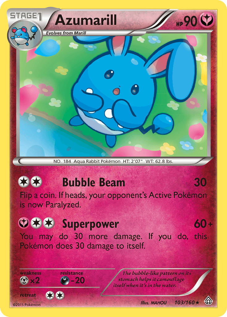 Azumarill — Primal Clash #103