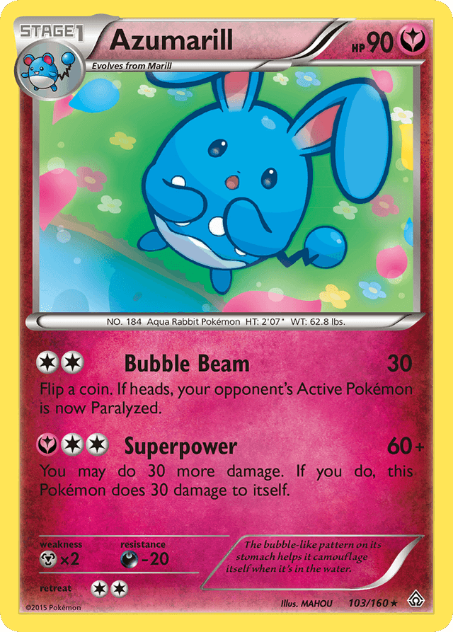 Azumarill — Primal Clash #103