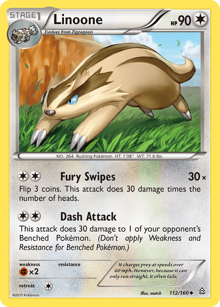 Linoone — Primal Clash #112
