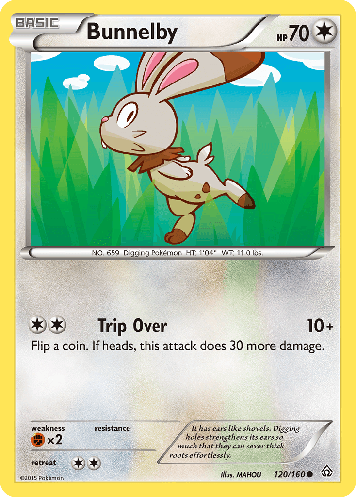 Bunnelby — Primal Clash #120