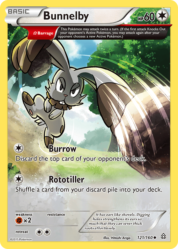 Bunnelby — Primal Clash #121