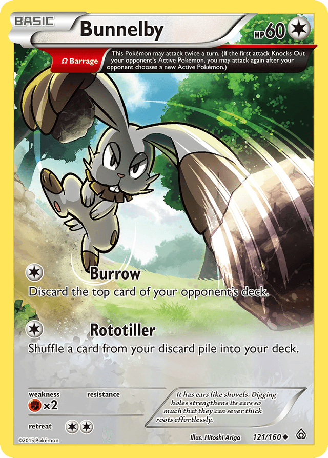 Bunnelby — Primal Clash #121