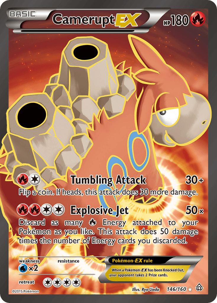Camerupt-EX — Primal Clash #146