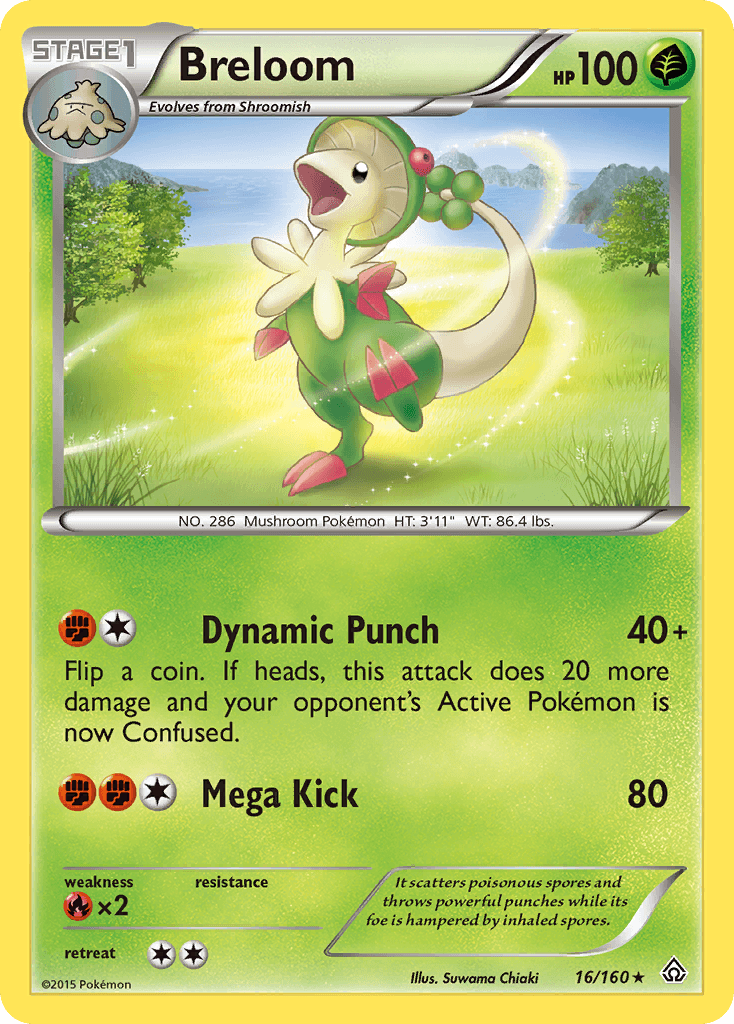 Breloom — Primal Clash #16