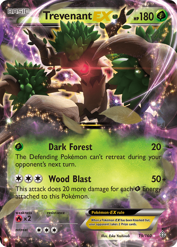Trevenant-EX — Primal Clash #19