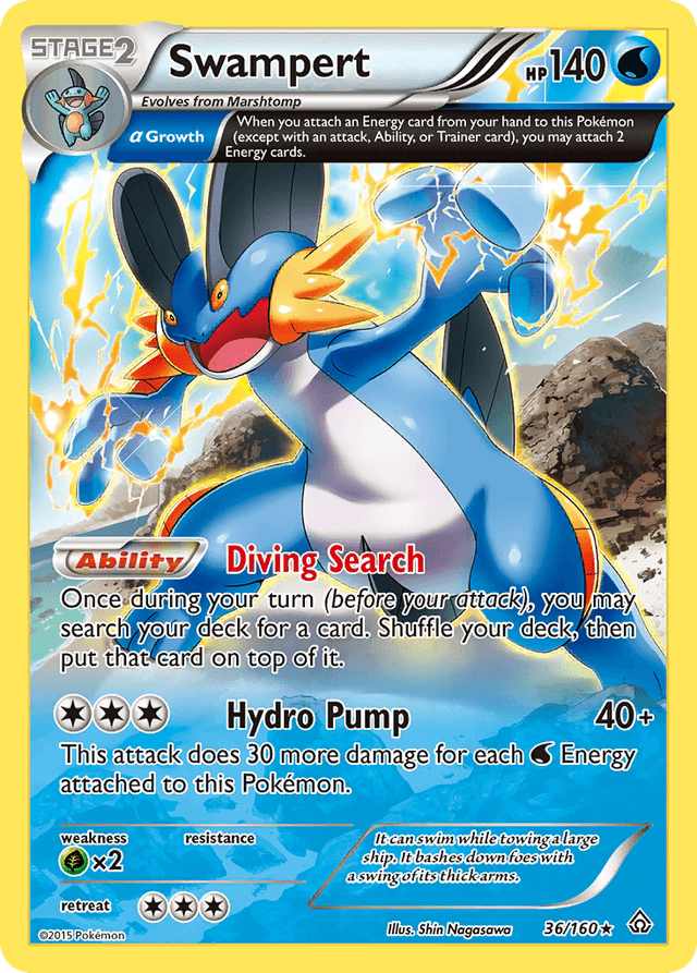 Swampert — Primal Clash #36