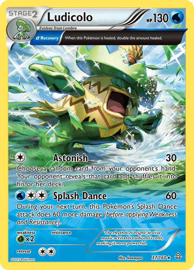 Ludicolo — Primal Clash #37