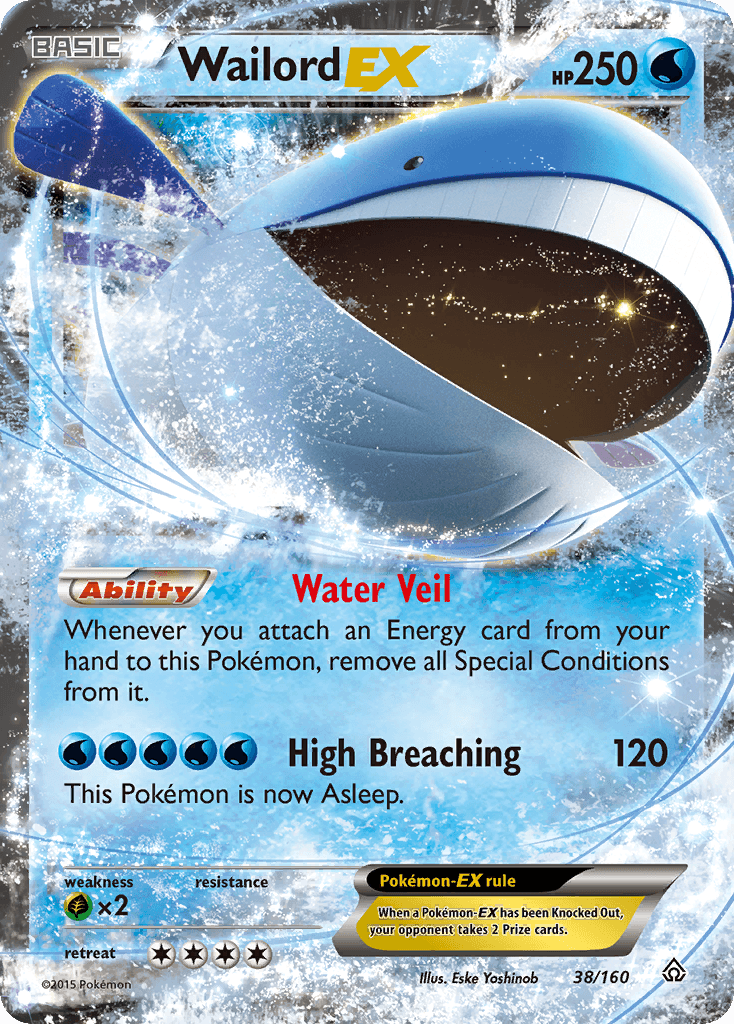 Wailord-EX — Primal Clash #38