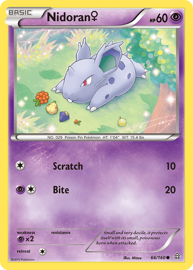 Nidoran ♀ — Primal Clash #66