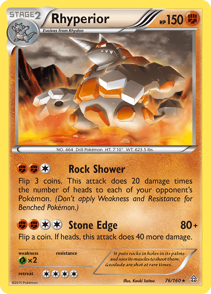 Rhyperior — Primal Clash #76