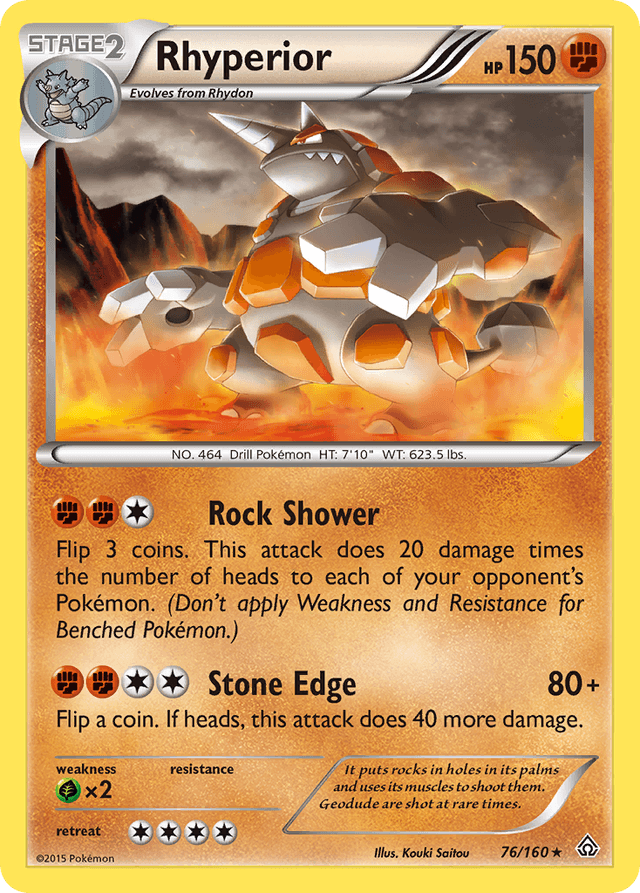 Rhyperior — Primal Clash #76