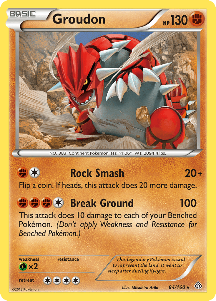 Groudon — Primal Clash #84