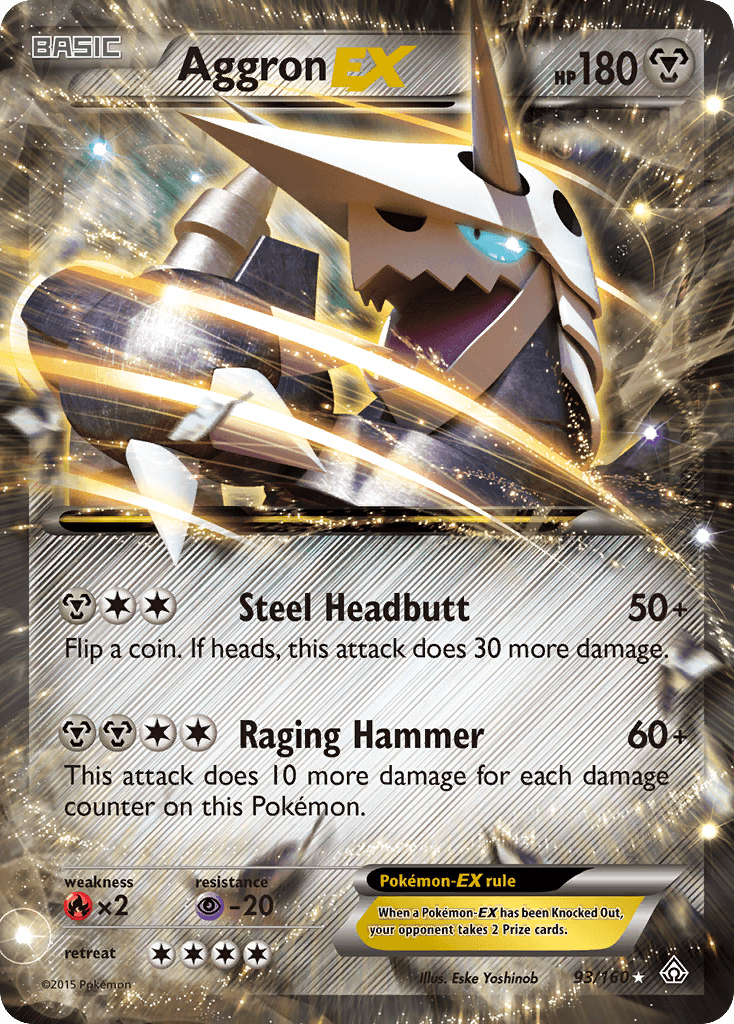 Aggron-EX — Primal Clash #93