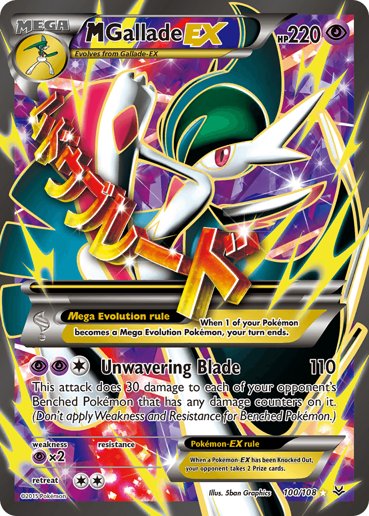 M Gallade-EX — Roaring Skies #100