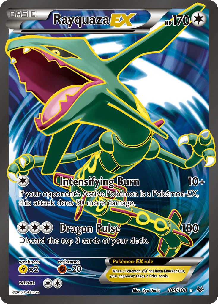 Rayquaza-EX — Roaring Skies #104