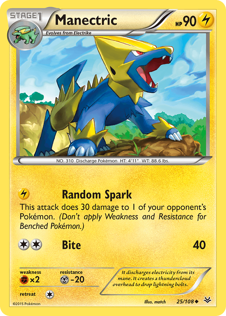 Manectric — Roaring Skies #25