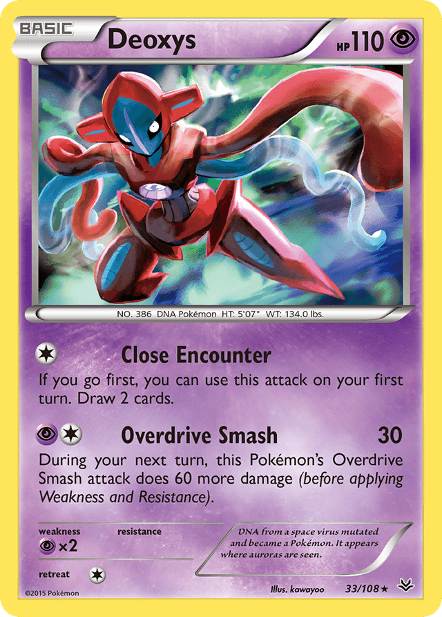 Deoxys — Roaring Skies #33