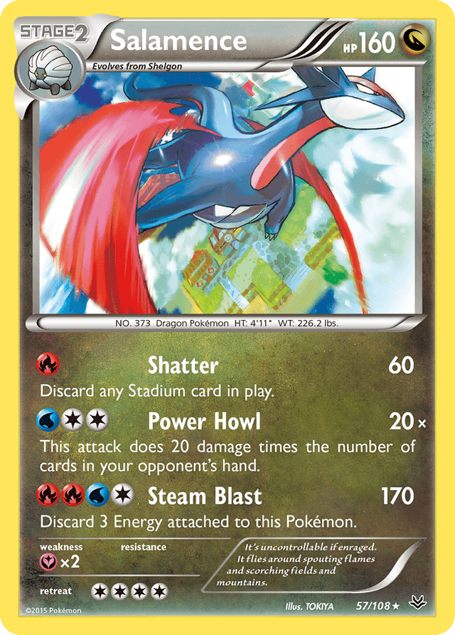 Salamence — Roaring Skies #57