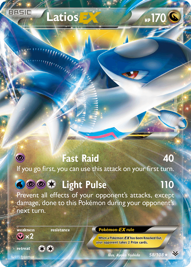 Latios-EX — Roaring Skies #58