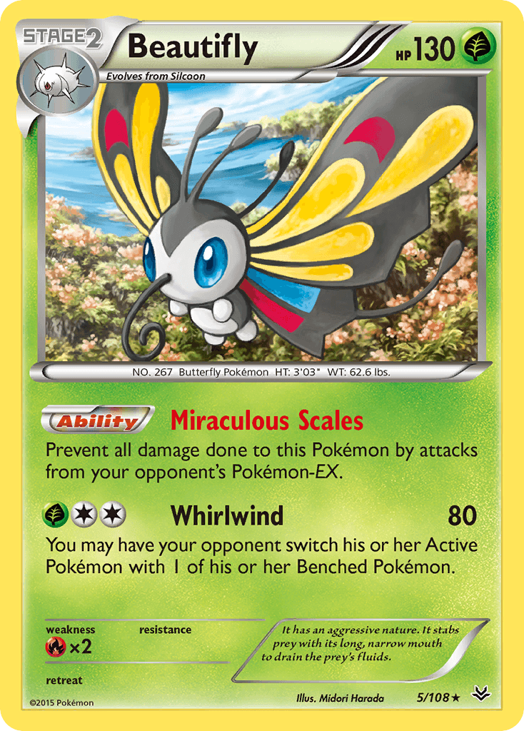 Beautifly — Roaring Skies #5