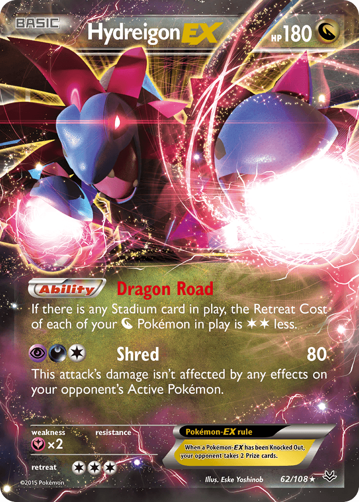 Hydreigon-EX — Roaring Skies #62