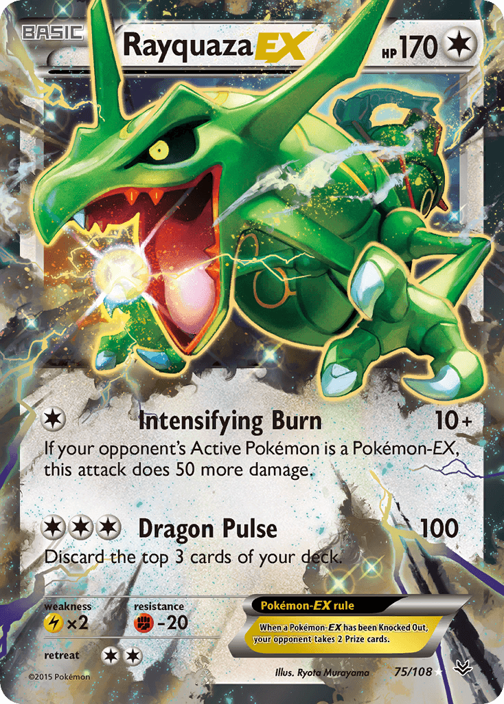 Rayquaza-EX — Roaring Skies #75