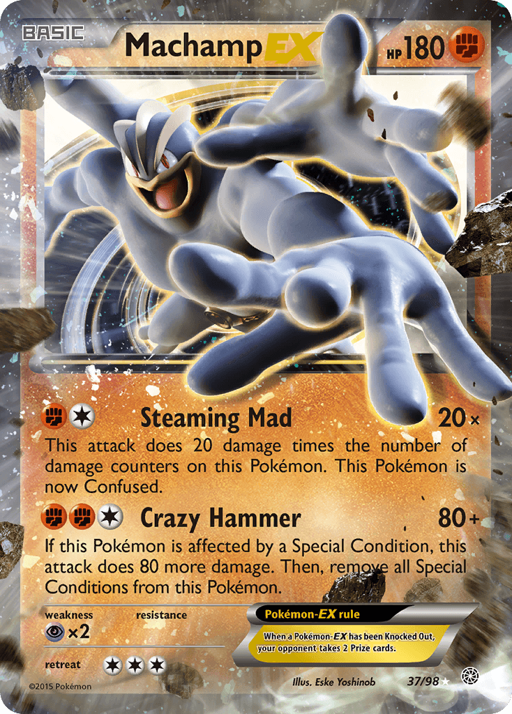 Machamp-EX — Ancient Origins #37