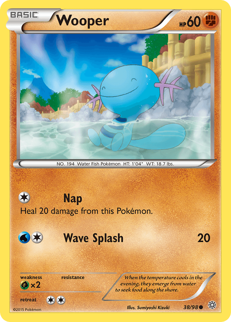 Wooper — Ancient Origins #38