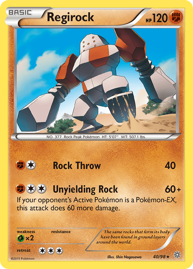 Regirock — Ancient Origins #40