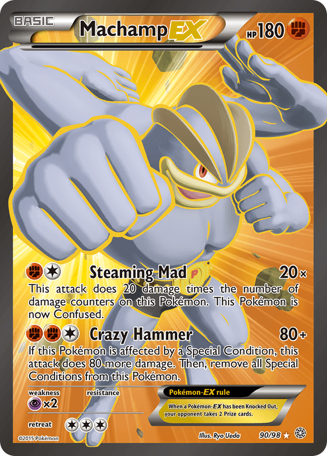 Machamp-EX — Ancient Origins #90