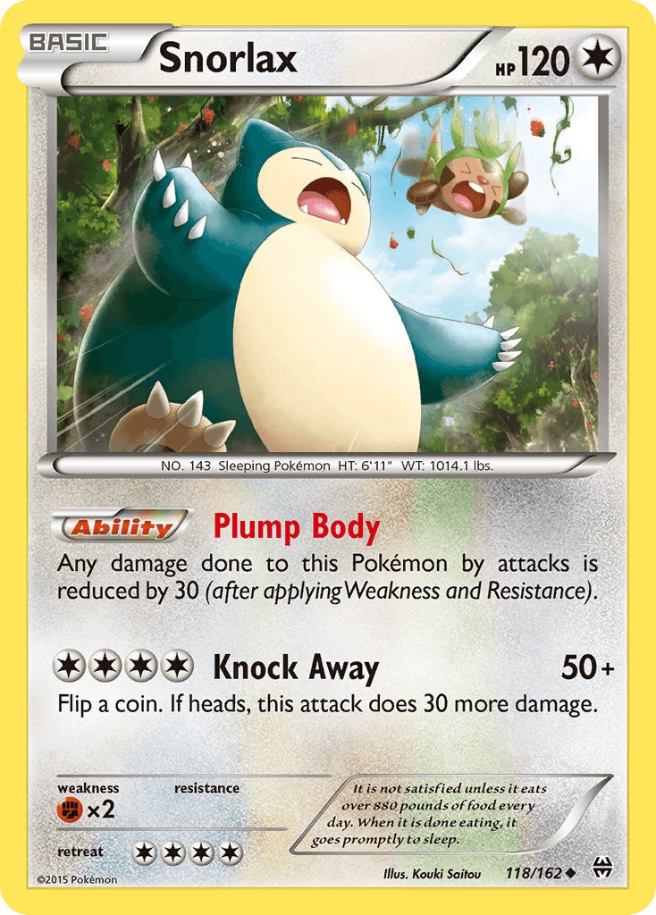 Snorlax — BREAKthrough #118