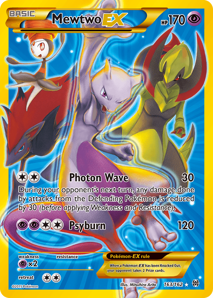 Mewtwo-EX — BREAKthrough #163