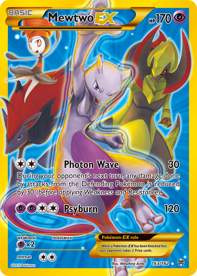 Mewtwo-EX — BREAKthrough #163