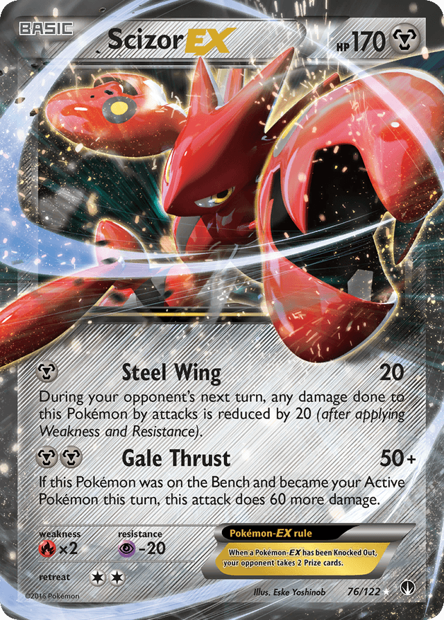 Scizor-EX — BREAKpoint #76