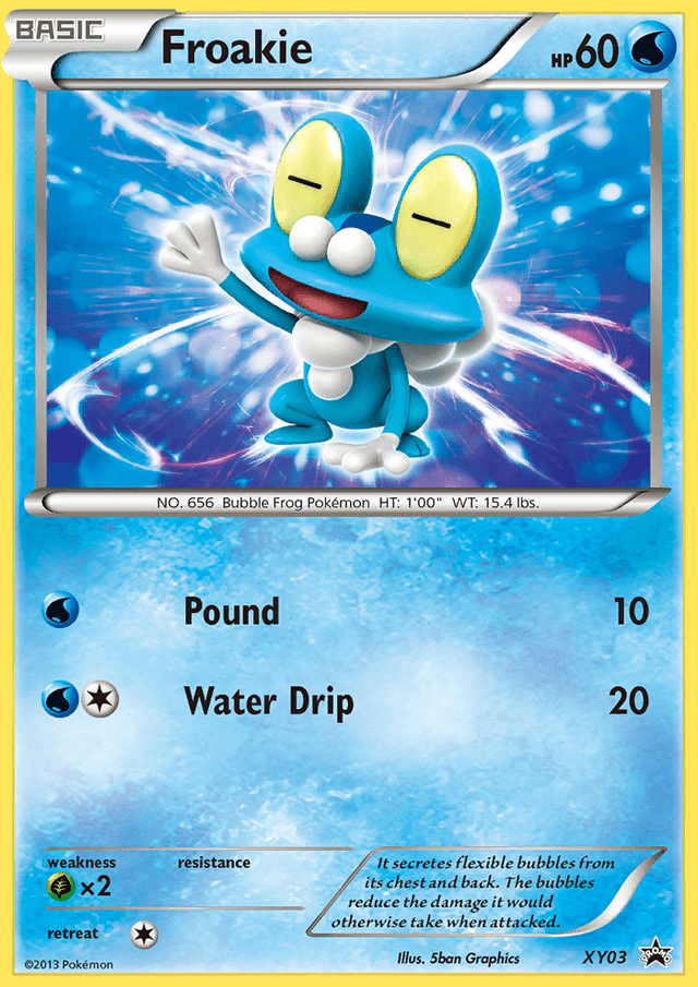 Froakie — XY Black Star Promos #XY03
