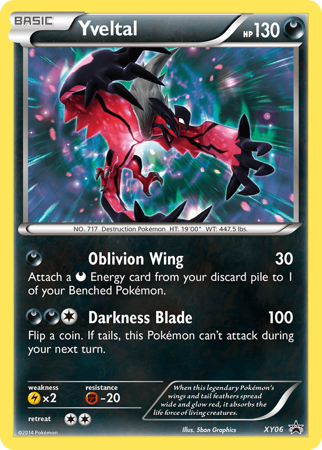 Yveltal — XY Black Star Promos #XY06