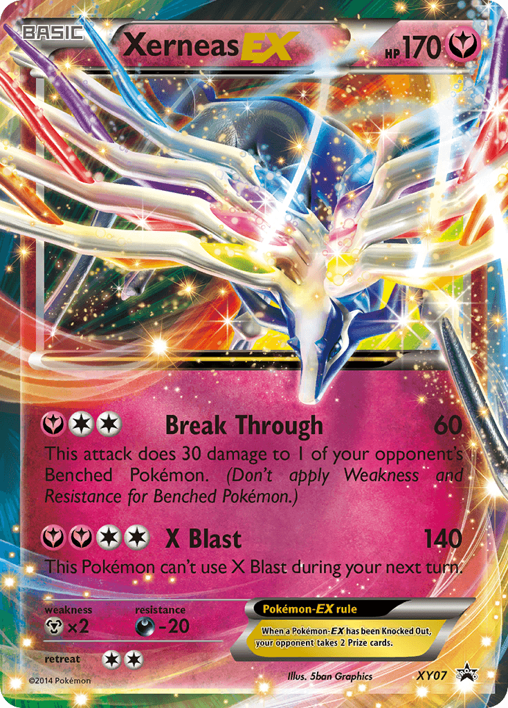 Xerneas-EX — XY Black Star Promos #XY07