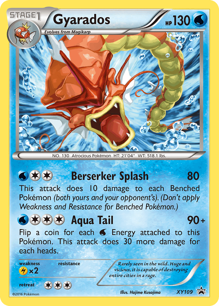 Gyarados — XY Black Star Promos #XY109