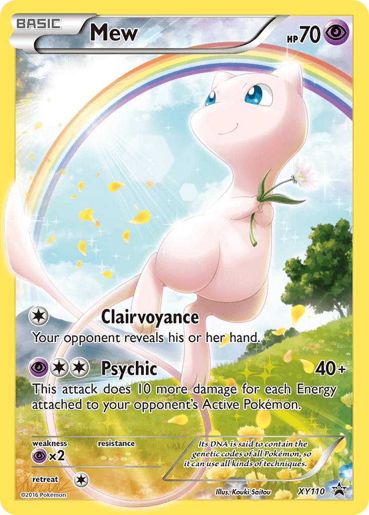 Mew — XY Black Star Promos #XY110