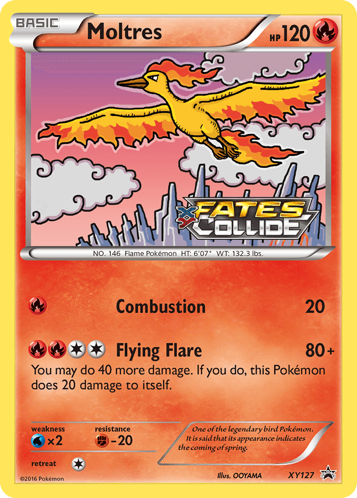 Moltres — XY Black Star Promos #XY127