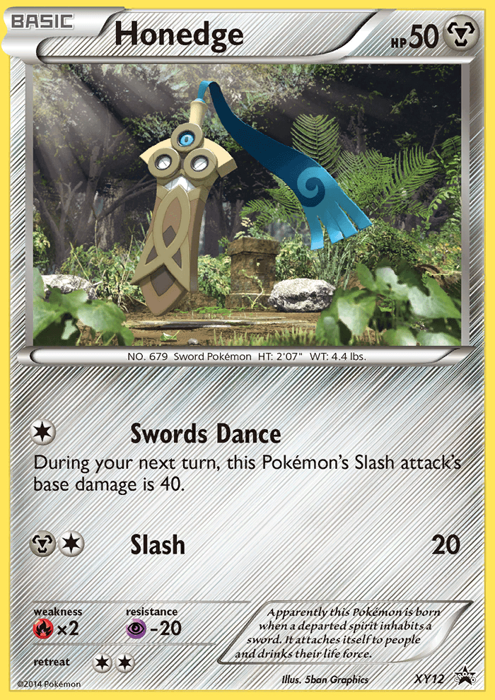 Honedge — XY Black Star Promos #XY12