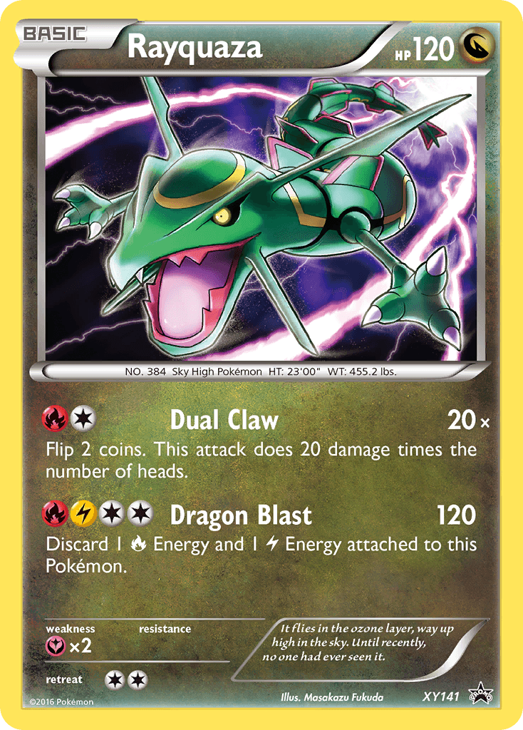 Rayquaza — XY Black Star Promos #XY141
