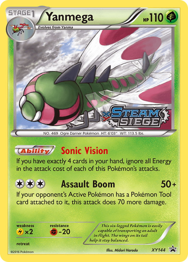 Yanmega — XY Black Star Promos #XY144