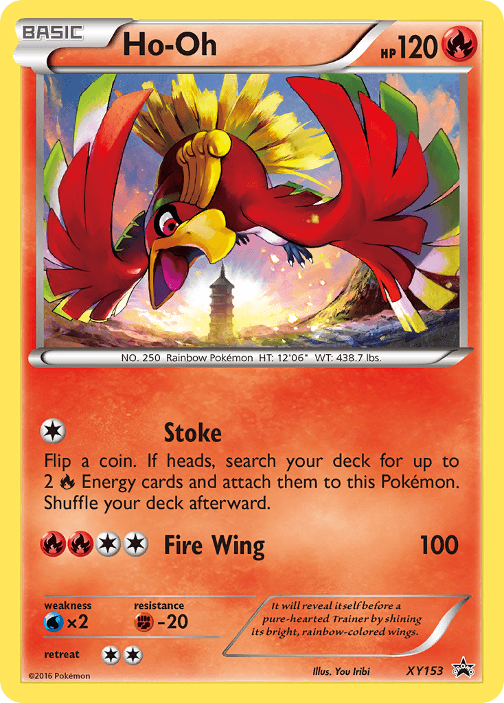 Ho-Oh — XY Black Star Promos #XY153