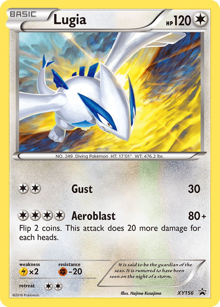 Lugia — XY Black Star Promos #XY156